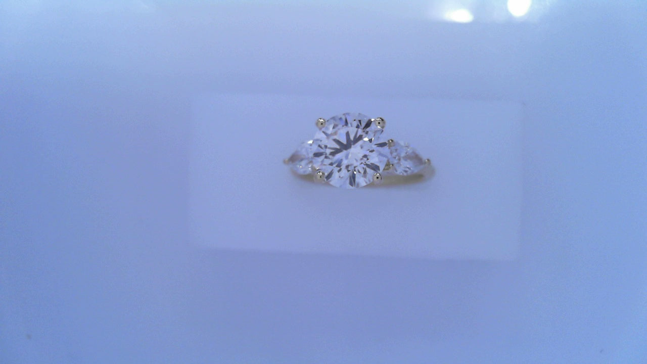Daviani Collection Diamond Ring 4.41ctw 14K Yellow Gold