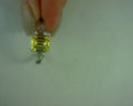 Heera Moti Diamond Semi Mount Ring with baguettes .431 tcw tapered bag 0.35 <br>with 2.01 LAB yellow diamond emerald cut