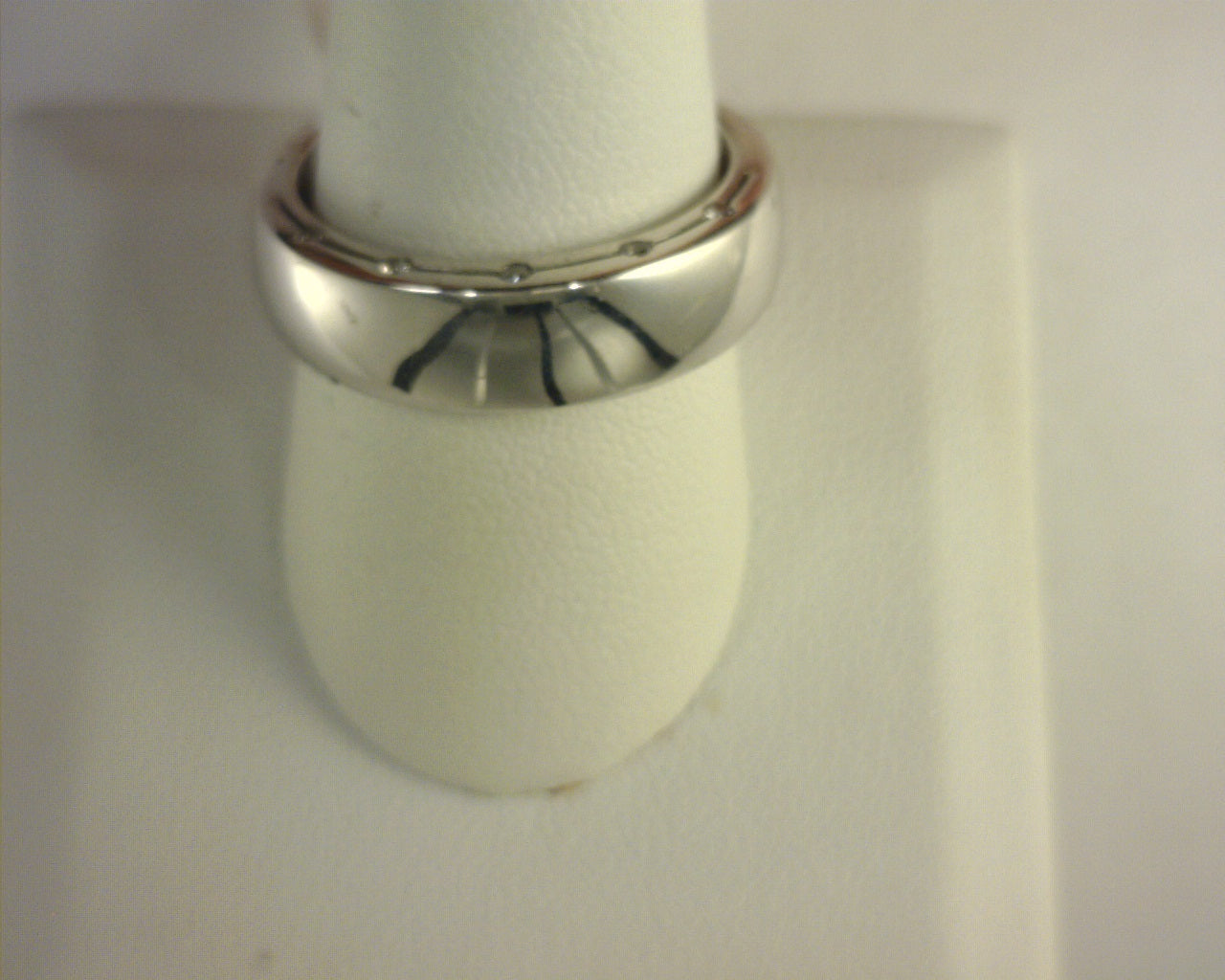 Diamond Band 14K White Gold