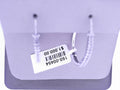 Lady's White 10 Karat Earrings