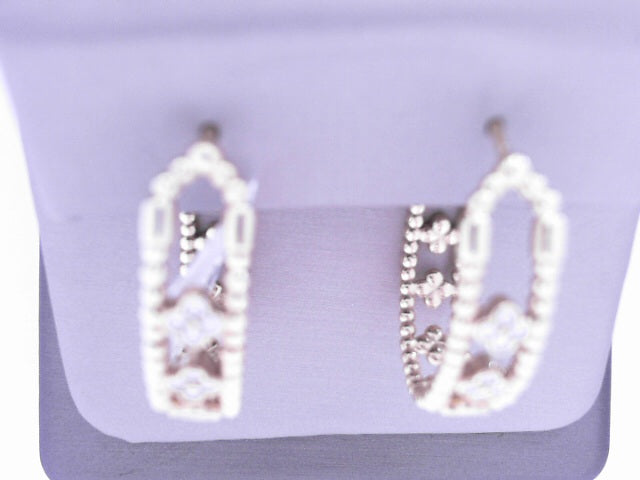 Yellow 14 Karat Large Hoop Earrings