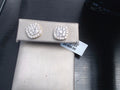 14K Yellow Gold Cluster Studs