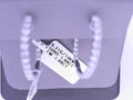 14K WHITE GOLD 1.98 IN AND OUT HOOP EARRINGS