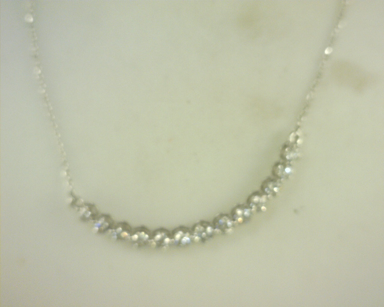 Diamond Fashion Necklace 1.0cttw 14K White Gold