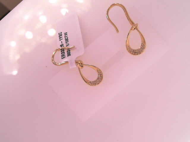 10KY DIAMOND EARRINGS 1/10CTW