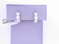 14K DIAMOND HOOP EARRINGS 2.50CTW