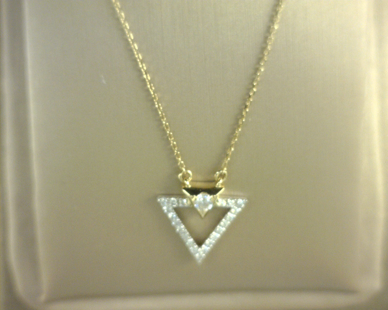 Diamond Pendant 14K White Gold