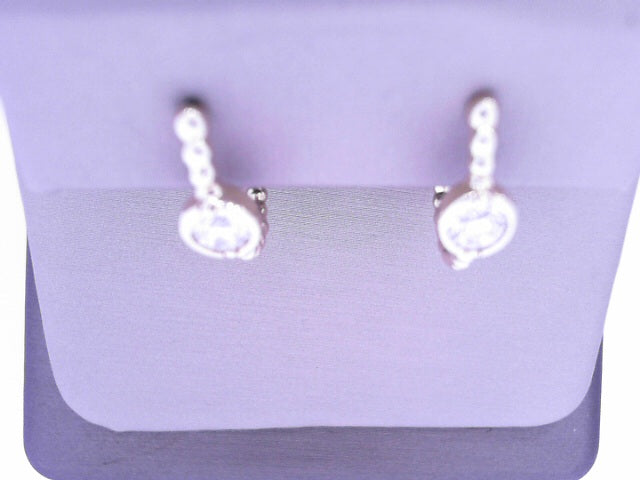 Heera Moti Diamond Bezel Hoop Earrings 14K Yellow Gold .82ctw