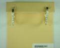 Heera Moti Diamond Hoop Earrings 14K Yellow Gold .48ct