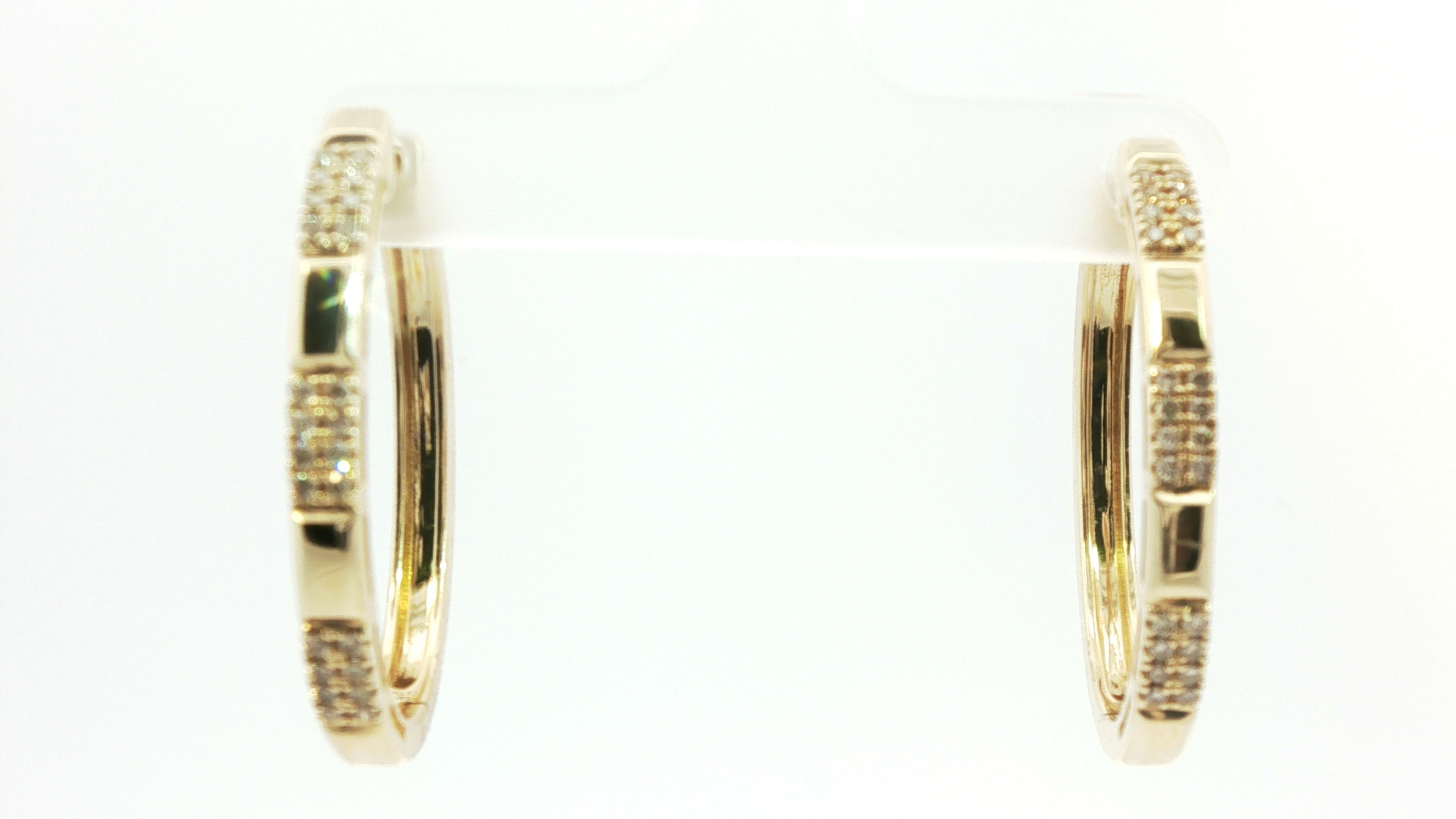 Le Vian® Earrings featuring 1/4 cts. Nude Diamonds™ set in 14K Honey Gold™