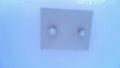 Diamond Stud Earrings 1.50cttw Round 14K White Gold I1 F<br>Specials