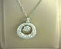 Diamond Pendant 14K White Gold