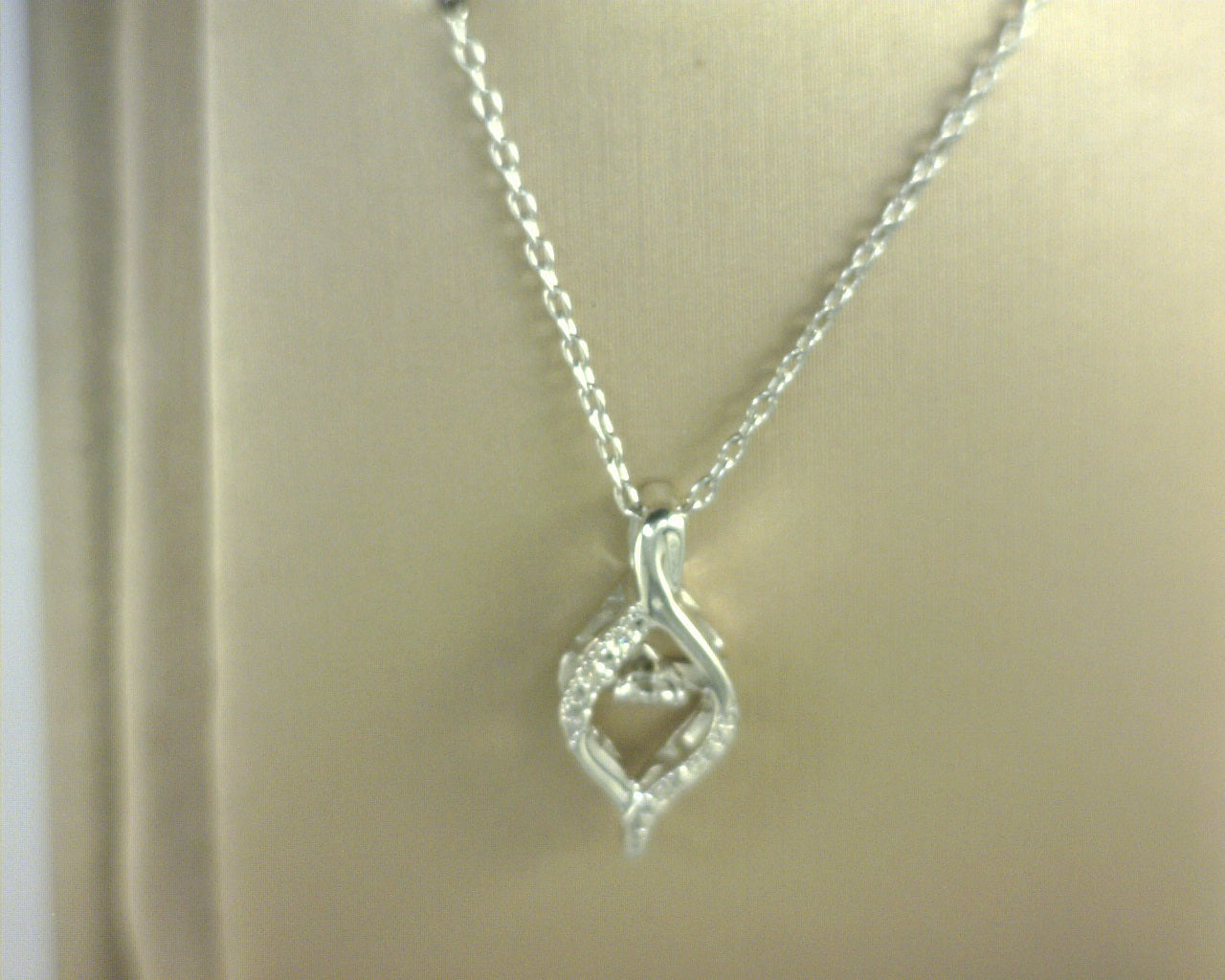 Diamond Pendant 1/20cts Sterling Silver