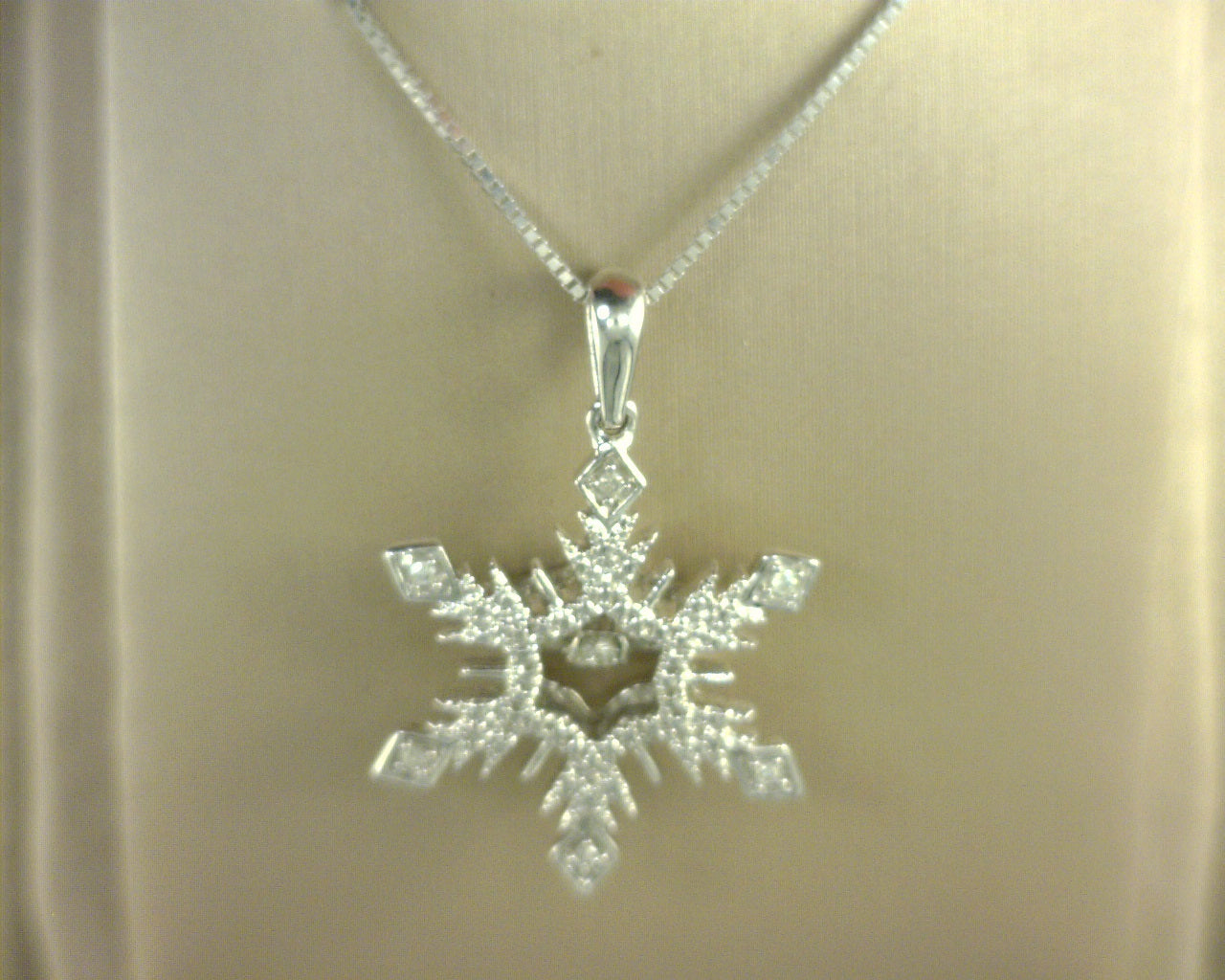 Diamond Pendant 1/20cts Sterling Silver