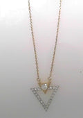 14KY DIAMOND PENDANT 1/4CTW