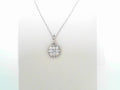 Diamond Pendant .10ct 14K White Gold