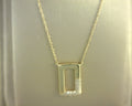 Diamond Pendant 10K Yellow Gold