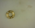 14kt diamond and gold pendant.21cttw
