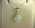 Diamond Pendant 14K Yellow Gold