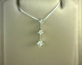 Diamond Pendant .21ctw 14K White Gold