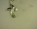14kt Diamond Cross Pendant .33cttw