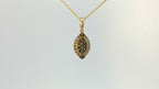 Le Vian® Pendant featuring 1/6 cts. Chocolate Diamonds®, 1/5 cts. Nude Diamonds™ set in 14K Honey Gold™