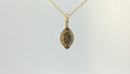 Le Vian® Pendant featuring 1/6 cts. Chocolate Diamonds®, 1/5 cts. Nude Diamonds™ set in 14K Honey Gold™