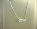 Gabriel NY 14KT WG Diamond Fashion Necklace .19ctw S1963561