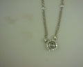 Diamond Semi Mount Pendant .21cttw 18K White Gold