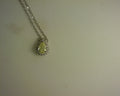 14kt diamond pendant