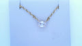 Diamond Pendant .52cttw Oval 14K Yellow Gold