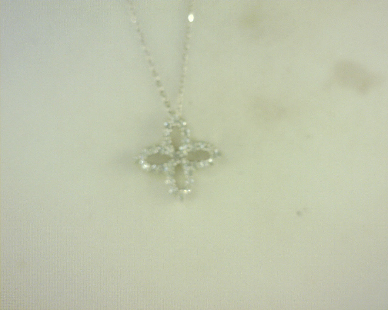 Diamond Pendant .33cttw Round 14K White Gold
