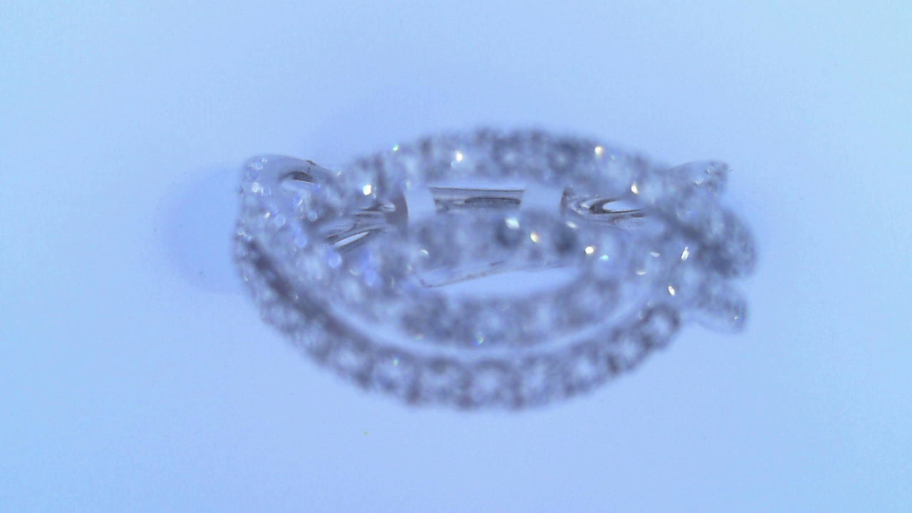 Diamond Fashion RIng 1.01cttw Round 14K White Gold