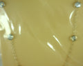 Heera Moti Diamond Bezel Necklace 14K Yellow Gold 2.0ct