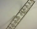 Gabriel NY 14K White Gold Bujukan Diamond Cuff Bangle .70ctw #S1229585