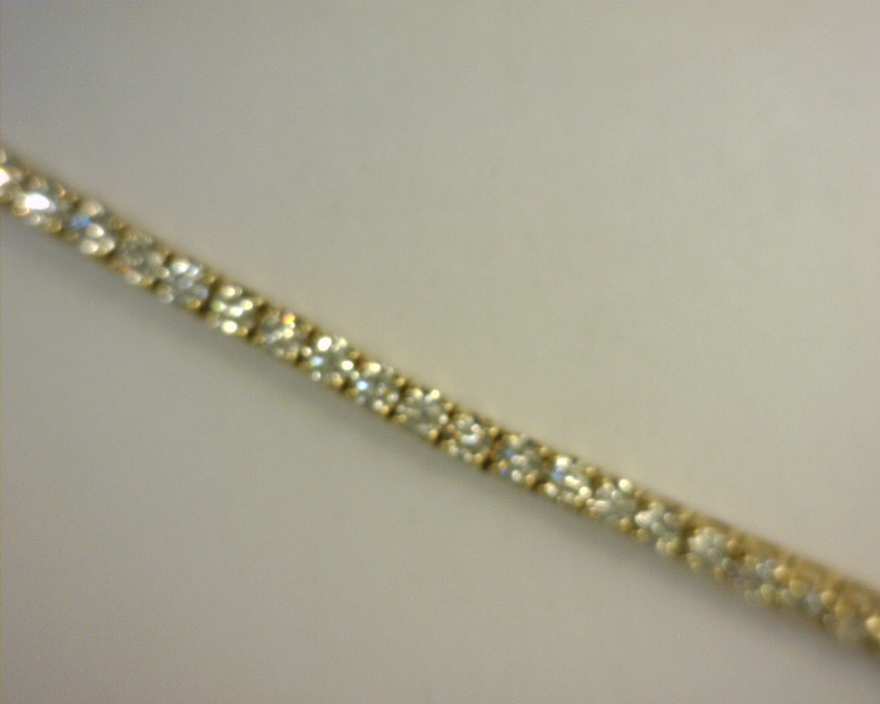Diamond Tennis Bracelet 7.06ctw 14K Yellow Gold