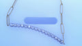 Diamond Tennis and Paperclip Bracelet .55cttw Round 14K Yellow Gold