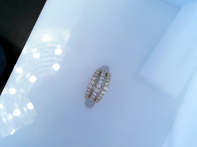 Diamond Ring 2.05ct 14K White/Gold/Rose Gold