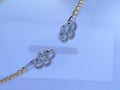 Diamond Bracelet .60cttw Round 14K White and Yellow Gold
