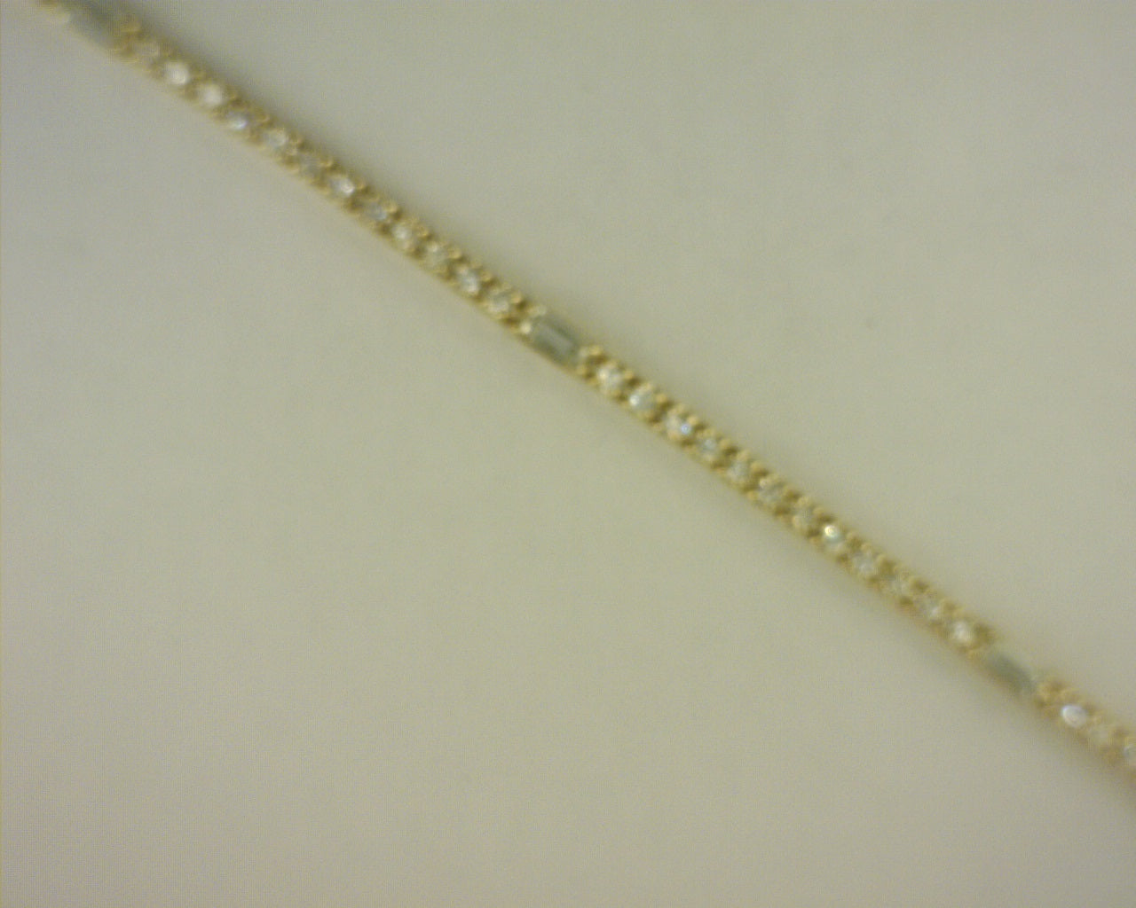 Heera Moti Diamond Tennis Bracelet 14K Yellow Gold 1.39ctw