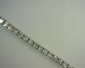 Diamond Tennis Bracelet 9.85ct 14kt White Gold