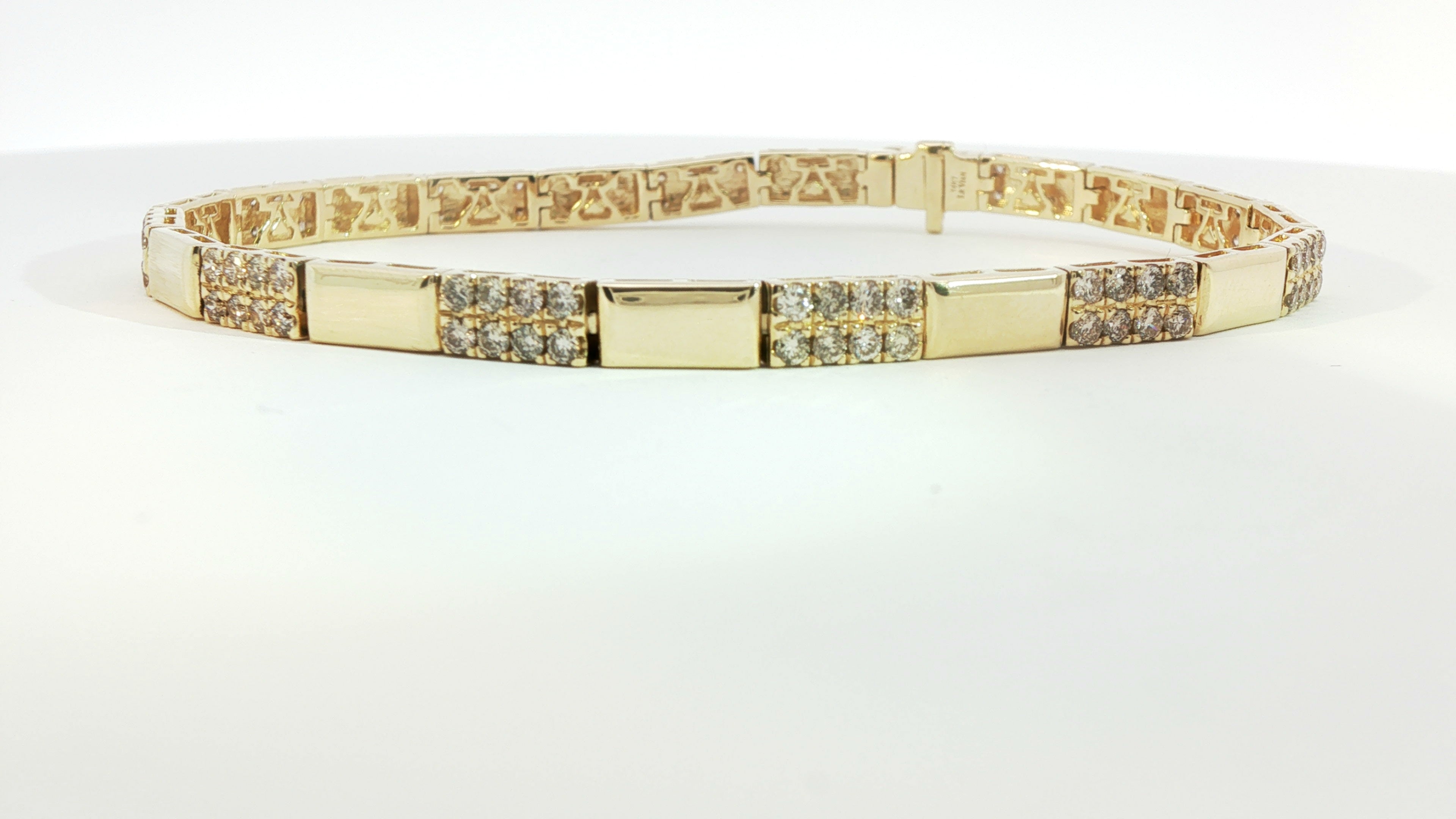 Le Vian® Bracelet featuring 1 7/8 cts. Nude Diamonds™ set in 14K Honey Gold™