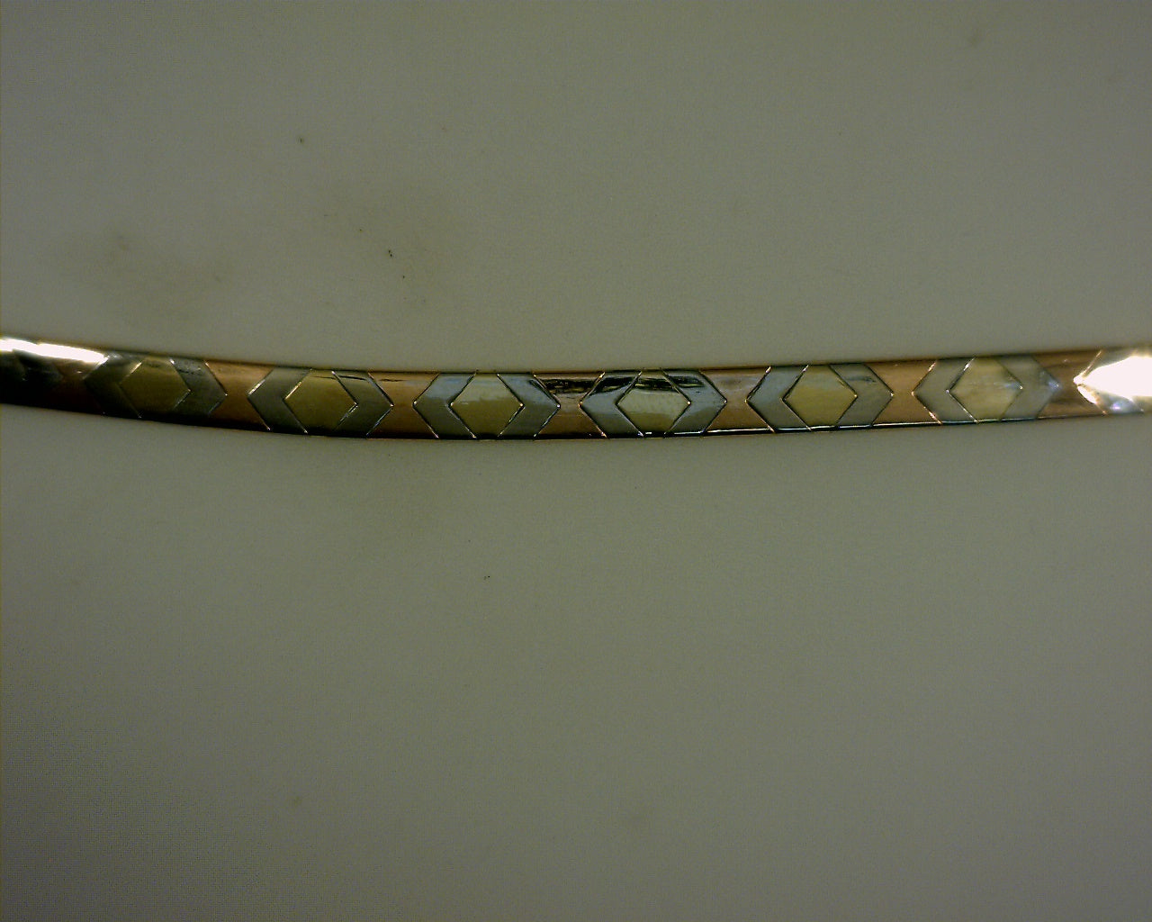 14K Rose, Yellow and White Gold Bracelet