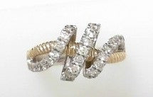 14kw .88 ctw Diamond Band