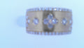Diamond Fashion Ring .81cttw Round 14K Yellow Gold