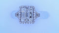 Diamond Fashion Ring 1.81cttw 14K White Gold<br>Baguettes .843ct<br>Round .963ct