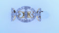 Diamond Fashion Ring 1.044cttw Round 14K Yellow Gold