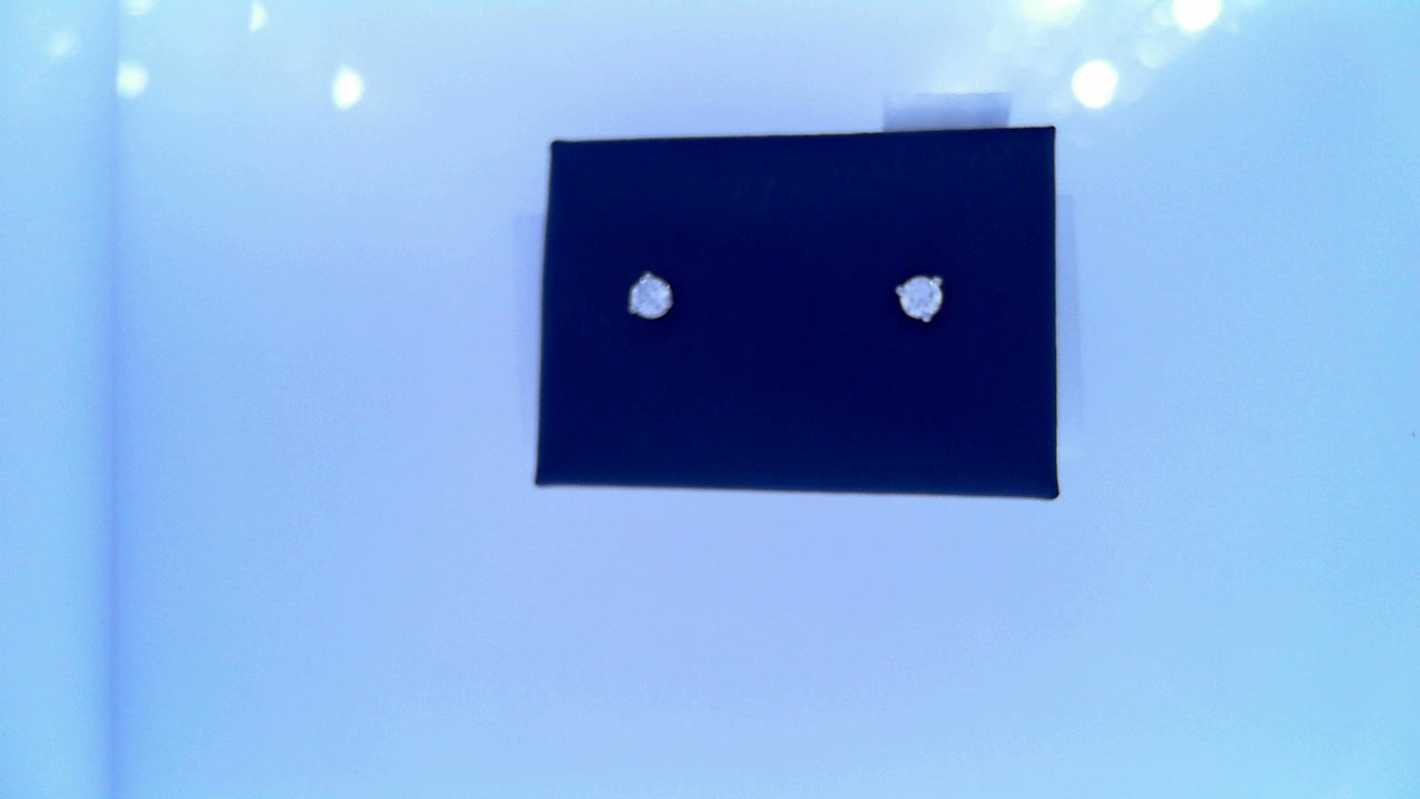 14kt Lab Grown Diamond Stud Earrings, .25ct