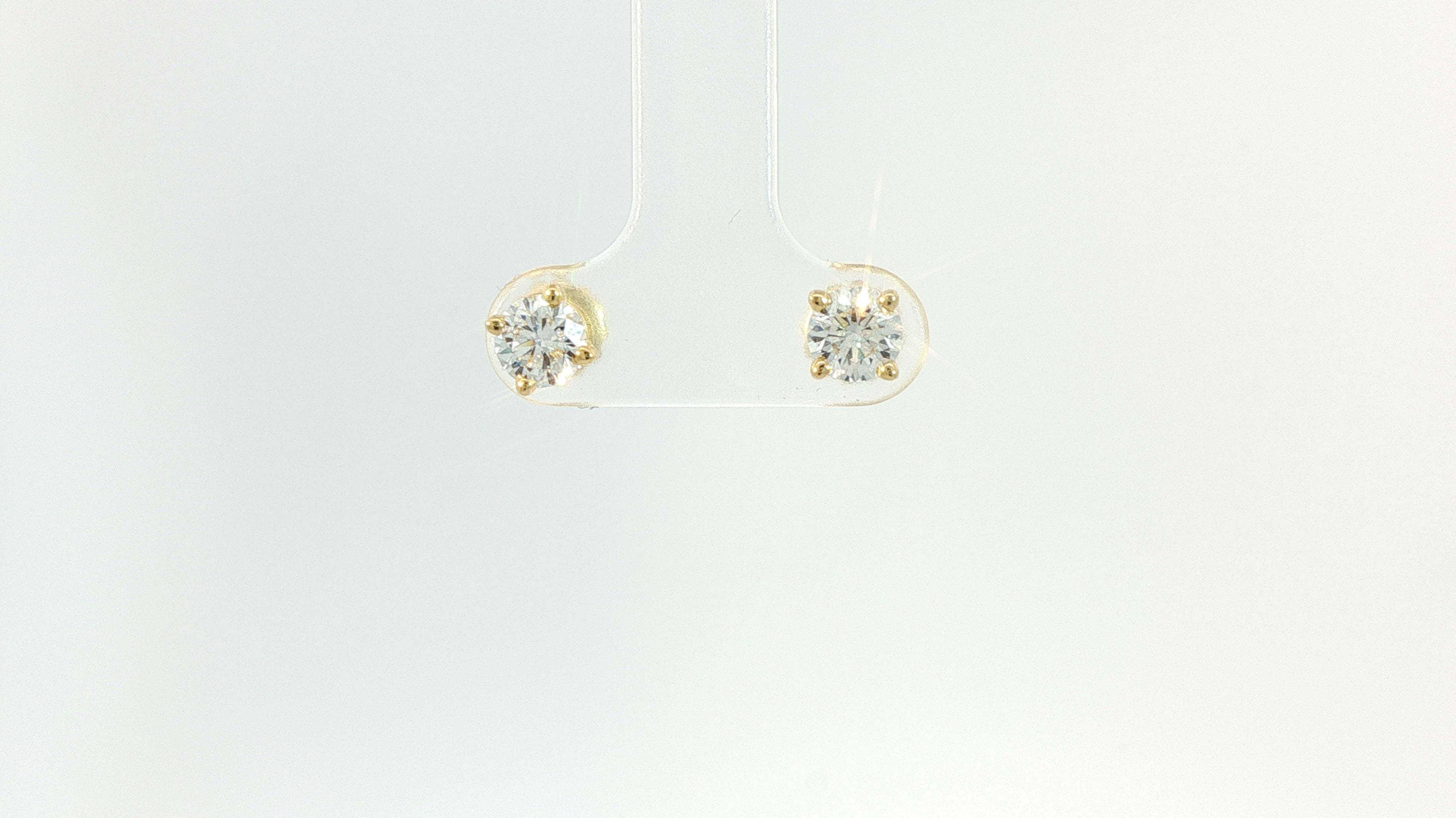 LAB GROWN DIAMOND STUDS