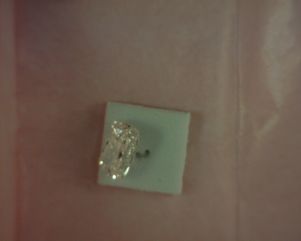 lab cushion cut 4.07ct e vs1 igi certified
